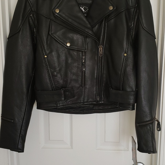 Wilson leather king motorcycle jacket - Picture 1 of 6